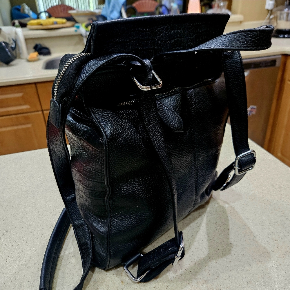 BADASS CROCODILE BAG, CROCODILE Handbag, Alligator Backpack - Picture 4 of 6